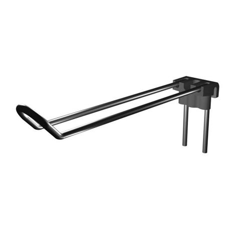 Gancho Duplo p/ Tela c/ encaixe plástico 20cm Preto - Cód. 8829 - Gecede ind. e com. ltda é boa?