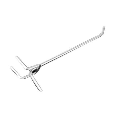 Gancho Expositor Para Tela Eucatex Zincado 15cm GE15 com 12 Unidades Zoke Menor preço em Gancho Expositor Para Tela Eucatex Zincado 15cm GE15 com 12 Unidades Zoke