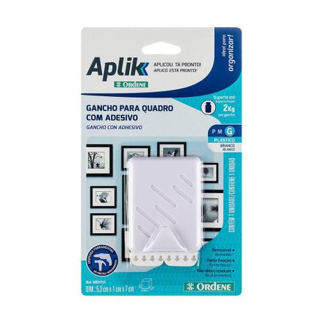Gancho Para Quadro Com Adesivo G - Ordene Menor preço em Gancho Para Quadro Com Adesivo G - Ordene