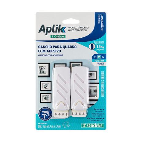 Gancho Para Quadro Com Adesivo M - 2 Peças - Ordene Menor preço em Gancho Para Quadro Com Adesivo M - 2 Peças - Ordene