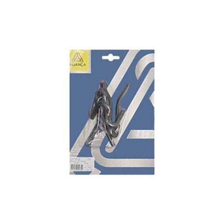Gancho para Rede de Chumbar 1374/2 Zinco Preto Ref. 19341 - Aliança Menor preço em Gancho para Rede de Chumbar 1374/2 Zinco Preto Ref. 19341 - Aliança