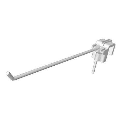 Gancho Simples p/ Régua c/ encaixe plástico 20cm Branco - Cód. 8750 - Gecede industria e comercio ltda Menor preço em Gancho Simples p/ Régua c/ encaixe plástico 20cm Branco - Cód. 8750 - Gecede industria e comercio ltda