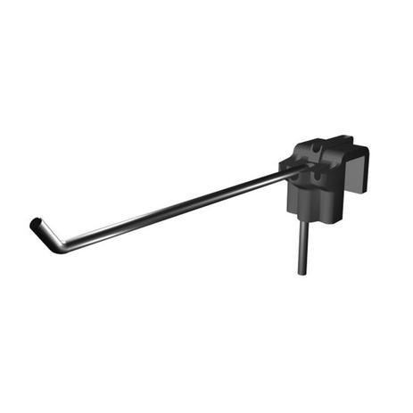 Gancho Simples p/ Régua c/ encaixe plástico 35cm Preto - Cód. 8755 - Gecede ind. e com. ltda Menor preço em Gancho Simples p/ Régua c/ encaixe plástico 35cm Preto - Cód. 8755 - Gecede ind. e com. ltda