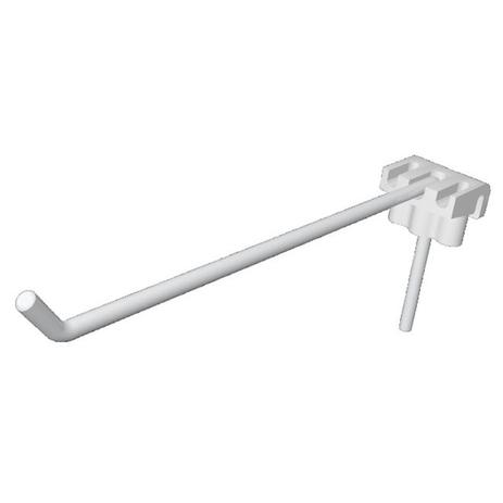 Gancho Simples p/ Tela c/ encaixe plástico 25cm Branco - Cód. 8824 - Gecede industria e comercio ltda Menor preço em Gancho Simples p/ Tela c/ encaixe plástico 25cm Branco - Cód. 8824 - Gecede industria e comercio ltda