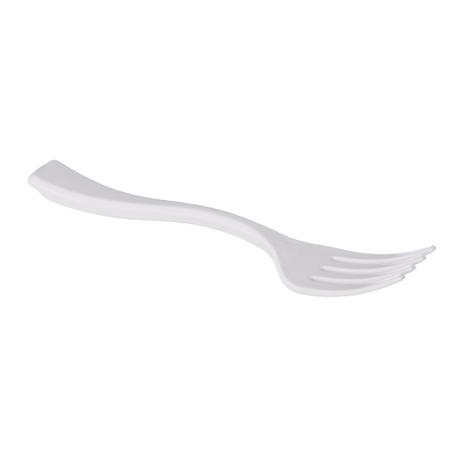 Garfo de Plástico Descartável Mini Branco com 24 Unidades Funny Art. Menor preço em Garfo de Plástico Descartável Mini Branco com 24 Unidades Funny Art.