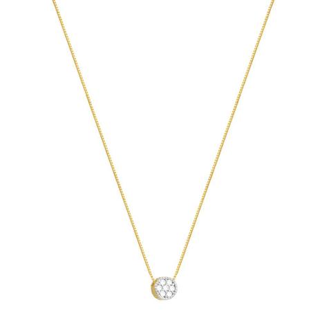 Gargantilha em Ouro 18K Pave com Diamantes - AU2921 - Bruna tessaro Menor preço em Gargantilha em Ouro 18K Pave com Diamantes - AU2921 - Bruna tessaro