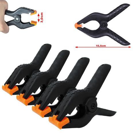 Garra Pony Clamp 1” Kit 04UN - Fundo Infinito - CL10 - 3,0cm - Leadwin Menor preço em Garra Pony Clamp 1” Kit 04UN - Fundo Infinito - CL10 - 3,0cm - Leadwin