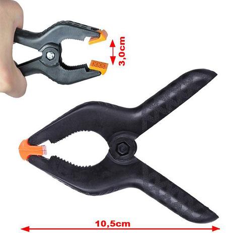 Garra Pony Clamp 1” para Fundo Infinito - CL10 - 3,0cm - Leadwin Menor preço em Garra Pony Clamp 1” para Fundo Infinito - CL10 - 3,0cm - Leadwin