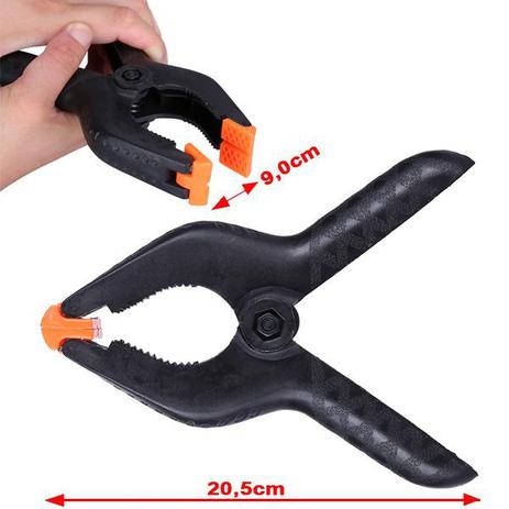 Garra Pony Clamp 3” para Fundo Infinito - CL10L - 9,0cm - Leadwin Menor preço em Garra Pony Clamp 3” para Fundo Infinito - CL10L - 9,0cm - Leadwin