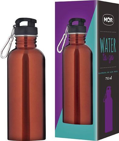 Garrafa 750ml Water To Go - Vermelho - Mor Menor preço em Garrafa 750ml Water To Go - Vermelho - Mor