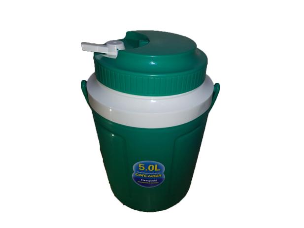 Garrafa Botijão Térmico Garrafão Cantil Redondo 5L Container - Geral é boa?