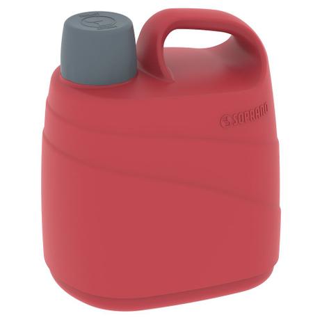 Garrafa Botijão Térmico Soprano Oásis 5L Vermelha Menor preço em Garrafa Botijão Térmico Soprano Oásis 5L Vermelha