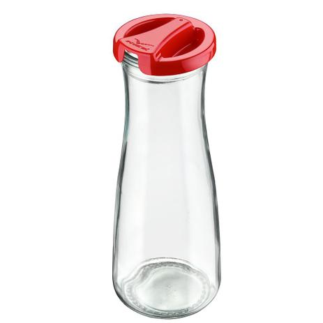 Garrafa Decanter de Vidro 1,2L - Vermelho Velvet - Invicta Menor preço em Garrafa Decanter de Vidro 1,2L - Vermelho Velvet - Invicta