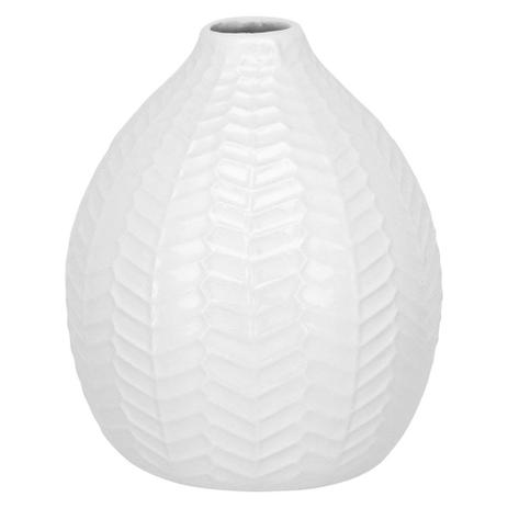 Garrafa Decorativa ACSA Cerâmica - Branca - HomeCo Menor preço em Garrafa Decorativa ACSA Cerâmica - Branca - HomeCo