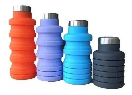 Garrafa Silicone Retratil Dobrável 500 Ml Colorido - OEM Menor preço em Garrafa Silicone Retratil Dobrável 500 Ml Colorido - OEM