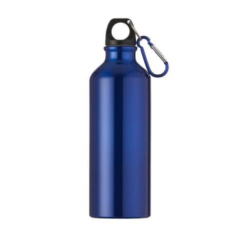 Garrafa Squeeze 500ml Alumínio Tampa com Mosquetão - Thata Esportes Menor preço em Garrafa Squeeze 500ml Alumínio Tampa com Mosquetão - Thata Esportes