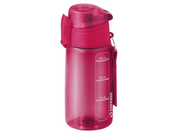 Garrafa Squeeze 550 Ml Rosa Academia Fitness Soprano é boa?