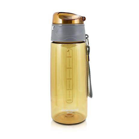 Garrafa squeeze 700ml com alça e trava academia jacki design amarelo Menor preço em Garrafa squeeze 700ml com alça e trava academia jacki design amarelo
