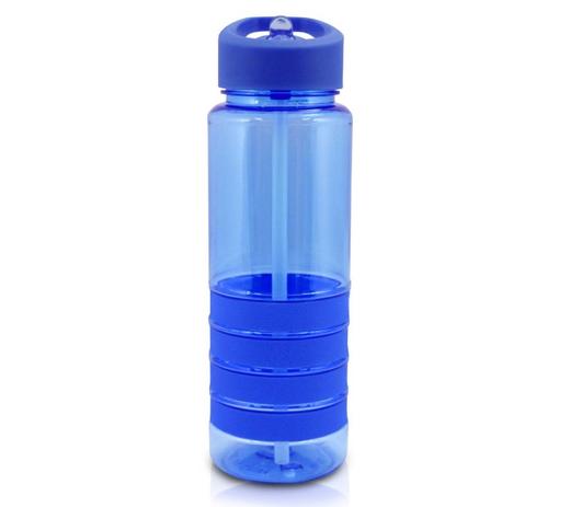 Garrafa Squeeze C/ Canudo Retrátil Azul Plástico Jacki Design Menor preço em Garrafa Squeeze C/ Canudo Retrátil Azul Plástico Jacki Design