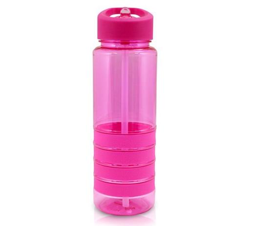 Garrafa Squeeze c/ Canudo Retrátil FITNESS Jacki Design PINK Menor preço em Garrafa Squeeze c/ Canudo Retrátil FITNESS Jacki Design PINK