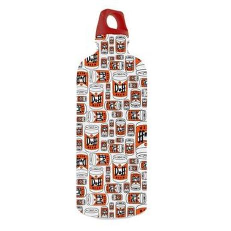 Garrafa Squeeze de Alumínio Simpsons Duff Beer - cod. 2088 Menor preço em Garrafa Squeeze de Alumínio Simpsons Duff Beer - cod. 2088