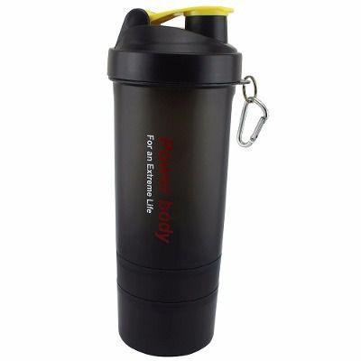 Garrafa Squeeze Esportiva Shaker P/academia Divisão Remédio - Clink é boa?