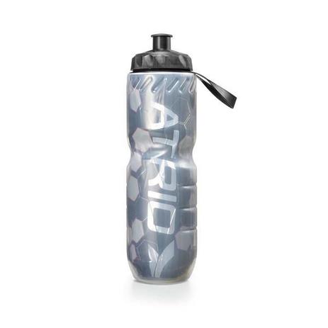 Garrafa Squeeze para Bike Térmica 650ml Material em Polietileno e Alumínio Preto Atrio - BI151 Menor preço em Garrafa Squeeze para Bike Térmica 650ml Material em Polietileno e Alumínio Preto Atrio - BI151