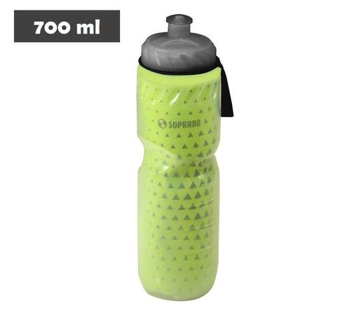 Garrafa Squeeze Sport 700 ml Verde Academia Fitness Água Bike - Soprano Menor preço em Garrafa Squeeze Sport 700 ml Verde Academia Fitness Água Bike - Soprano