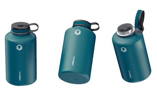 Garrafa squeeze termica hydrotank em aco inox 1890 ml verde - URBNSOL Menor preço em Garrafa squeeze termica hydrotank em aco inox 1890 ml verde - URBNSOL
