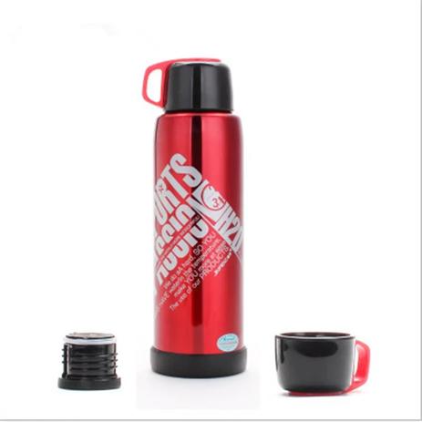 Garrafa Squeeze Térmica Inox Para Camping E Esporte 600ml - Newmix Menor preço em Garrafa Squeeze Térmica Inox Para Camping E Esporte 600ml - Newmix