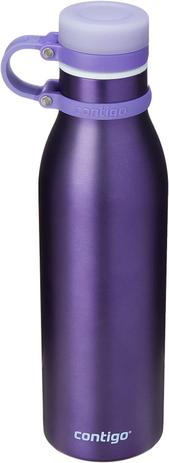 Garrafa Squeeze Térmica Inox Parede Dupla Matterhorn, Contigo, Lilas, 591ml Grapevine Menor preço em Garrafa Squeeze Térmica Inox Parede Dupla Matterhorn, Contigo, Lilas, 591ml Grapevine
