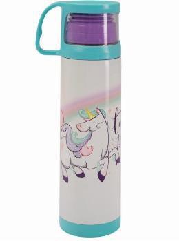Garrafa Squeeze Unicornio Termica Com Caneca 475ml Uatt 26811 - Uatt Menor preço em Garrafa Squeeze Unicornio Termica Com Caneca 475ml Uatt 26811 - Uatt