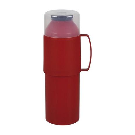 Garrafa Térmica 1 Litros Indie Vermelha Mor Menor preço em Garrafa Térmica 1 Litros Indie Vermelha Mor