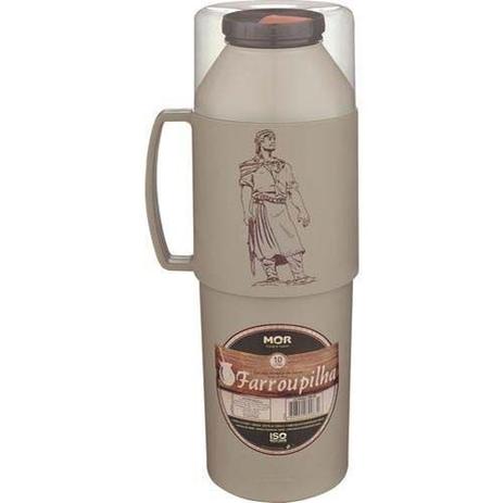 Garrafa Térmica 1L Farroupilha - Bege - MOR é boa?