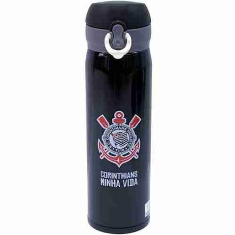 Garrafa Térmica 420ml - Corinthians - Mileno Menor preço em Garrafa Térmica 420ml - Corinthians - Mileno