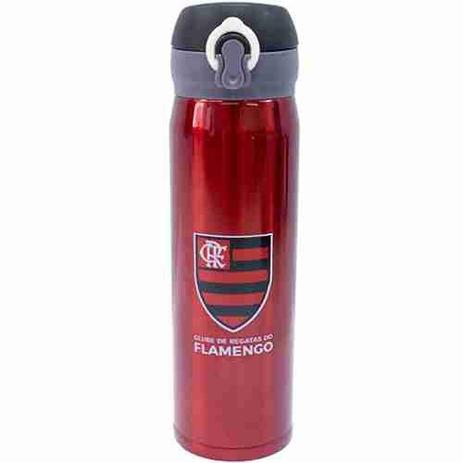 Garrafa Térmica 420ml - Flamengo - Mileno Menor preço em Garrafa Térmica 420ml - Flamengo - Mileno