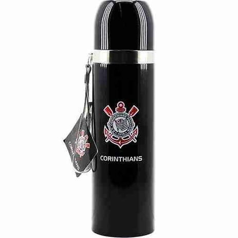 Garrafa Térmica 500ml - Corinthians - Frozen Menor preço em Garrafa Térmica 500ml - Corinthians - Frozen