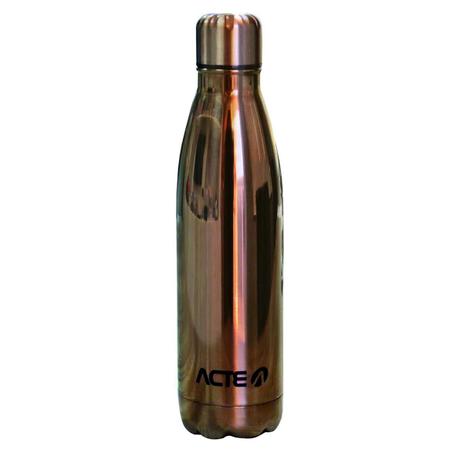 Garrafa Térmica Acte C40 Aço Inox 500ml Bronze Menor preço em Garrafa Térmica Acte C40 Aço Inox 500ml Bronze