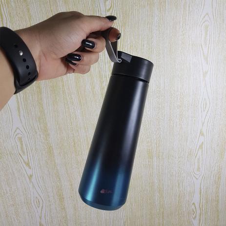 Garrafa Térmica Alumínio Degradê Vacuum 420ml Alça Colors - maisDivas Menor preço em Garrafa Térmica Alumínio Degradê Vacuum 420ml Alça Colors - maisDivas