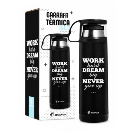 Garrafa Termica Caneca Work Dream Never 475ml - Bf é ruim? Garrafa Termica Caneca Work Dream Never 475ml - Bf é boa?
