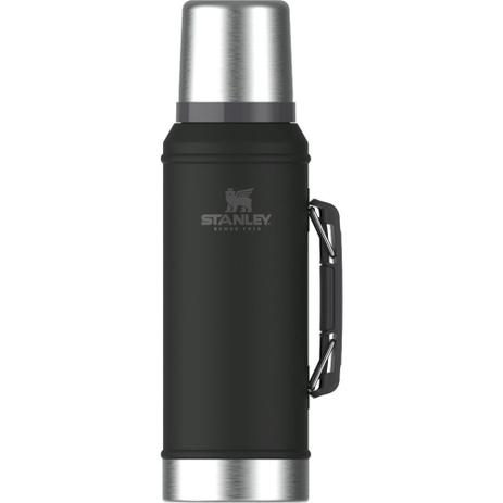 Garrafa Térmica Classic Stanley - Black - 0,95L Menor preço em Garrafa Térmica Classic Stanley - Black - 0,95L
