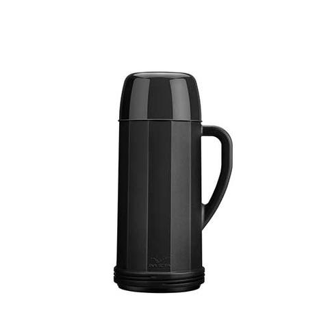 Garrafa Térmica com Tampa 750ml Eureka Preta Invicta Menor preço em Garrafa Térmica com Tampa 750ml Eureka Preta Invicta