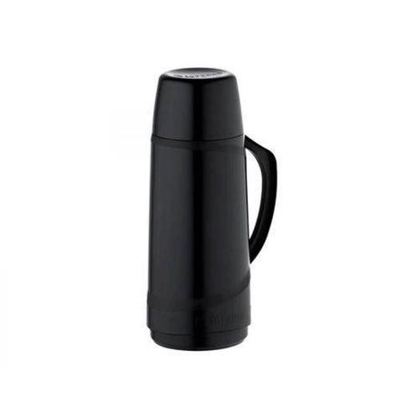 Garrafa Térmica Cristal 650 ml Preta Soprano Menor preço em Garrafa Térmica Cristal 650 ml Preta Soprano
