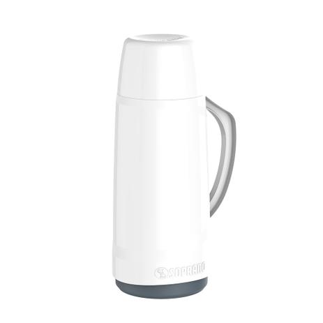 Garrafa Térmica Cristal 650ml Branca Soprano Menor preço em Garrafa Térmica Cristal 650ml Branca Soprano