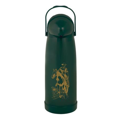 Garrafa Térmica de Pressão Farroupilha 1,9 Litros Verde - MOR Menor preço em Garrafa Térmica de Pressão Farroupilha 1,9 Litros Verde - MOR