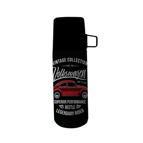 Garrafa Térmica Fusca Vintage com Tampa Caneca Inox 350 Ml - Urban Menor preço em Garrafa Térmica Fusca Vintage com Tampa Caneca Inox 350 Ml - Urban