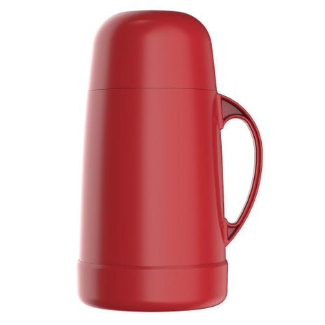 Garrafa Térmica Garbo Rolha Clean cor Vermelho Romã 500ml - Termolar Menor preço em Garrafa Térmica Garbo Rolha Clean cor Vermelho Romã 500ml - Termolar