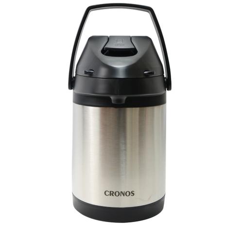 Garrafa Térmica Inox 2,5 Litros Tereré Chimarrão Bebidas - CRONOS Menor preço em Garrafa Térmica Inox 2,5 Litros Tereré Chimarrão Bebidas - CRONOS