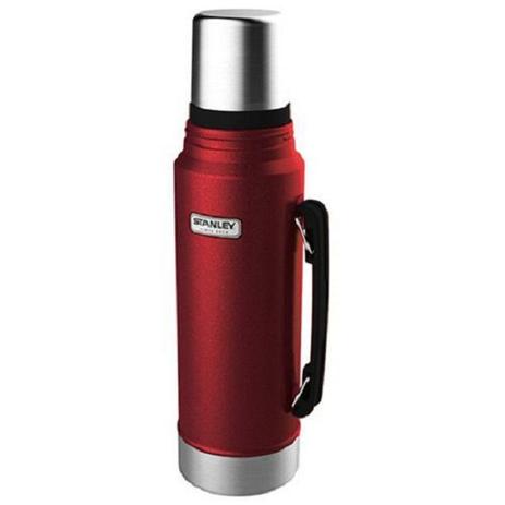 Garrafa Térmica Inox Stanley Classic Hammertone Crimson 1 L Menor preço em Garrafa Térmica Inox Stanley Classic Hammertone Crimson 1 L