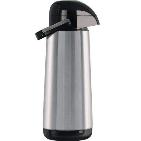 Garrafa Térmica Inox Termolar 1L Bomba de Pressão Água Café Menor preço em Garrafa Térmica Inox Termolar 1L Bomba de Pressão Água Café